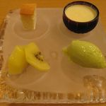 Restaurant 幹 - デザートのアップ(2016.05)