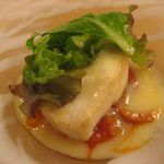Restaurant 幹 - 鰆のポワレ、ピペラードのソース(2016.05)