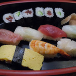 Sushi Ryuu - 【ランチ】 にぎり寿司 \870