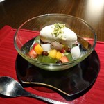 界 遠州 - 1411_星野ﾘｿﾞｰﾄ界遠州_7.甘味(抹茶のあんみつ)