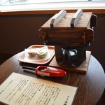 界 遠州 - 1411_星野ﾘｿﾞｰﾄ界遠州_お茶菓子も自分で温めます