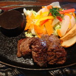 夢浪漫 - カットステーキランチ（120g）