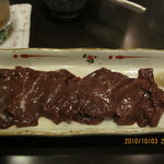 すみや - レバ刺し