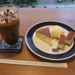 麗 ショコラリパブリック - チーズスペシャルとカフェモカ(2016.05)