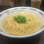 中華そば くにまつ - 塩ラーメン２００円