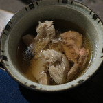 鶴の湯温泉 - アテを喰らう