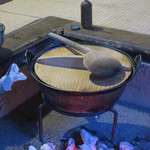 鶴の湯温泉 - 夕飯　ズームアップ