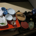 鶴の湯温泉 - 夕食　完食