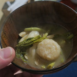 鶴の湯温泉 - 山の芋鍋喰らう