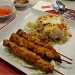 THE FIFTH food avenue - 2014/5レモングラス風チキン串＆チャーハン