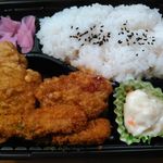 チキン南蛮専門店 ろくどり - ★鶏南蛮エビフライ弁当　680円