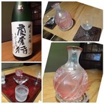 御料理 光安 - 今回お勧め頂いたのは「醴泉 蘭奢待（らんじゃたい）」、岐阜県：玉泉堂酒造の大吟醸です