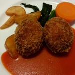 文化洋食店 本店 - 蟹クリームコロッケです♪