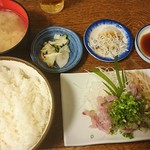 魚亀 - 刺身定食