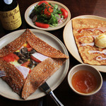 ブレッツカフェ　クレープリー - ランチメニュー