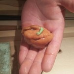 鮨 さかい - エゾバフンウニ　親方の手が綺麗で大きい！