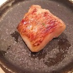 鮨 さかい - 赤むつ（のどぐろ）焼き　自家製みりんで味付けしていて美味！！