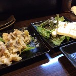 Robatadokoro Isshin - チーズの味噌漬け、 ポテトサラダ