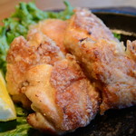 Teppan Okonomiyaki Komorebi - 揚げ焼きでヘルシー「鉄板からあげ」