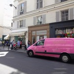 Gérard Mulot - ジェラール・ミュロのピンクの車♪