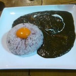 カフェわら - あま辛黒カレー@900