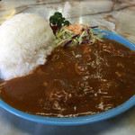 北京食堂 - カツカレー大盛り。ライスダブルです。