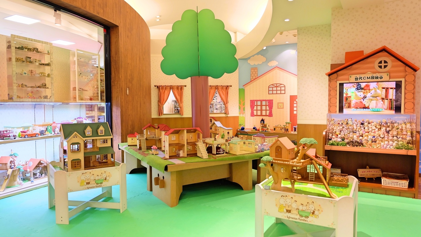 写真 : シルバニアファミリー あそびのお部屋 ATCシルバニアカフェ