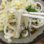 うどん さか枝 - 麺は、しっとりとしていて、いい感じです。（2016.6 byジプシーくん）