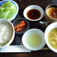 天空焼肉 星遊山 - カルビ御膳