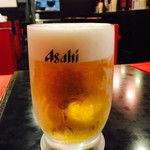 京都あかさたな - 先ずはビール( ´ ▽ ` )ﾉ