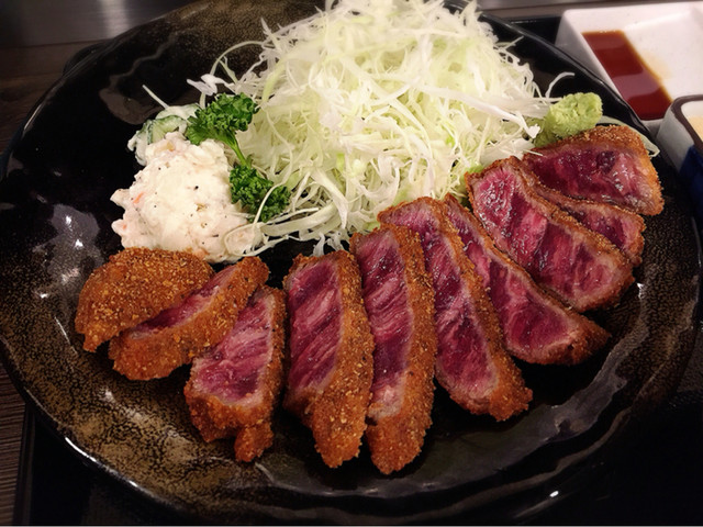 牛かつ もと村 難波分店 大阪難波 天ぷら 揚げ物 その他 食べログ 牛かつ もと村 難波分店 大阪難波 天ぷら 揚げ物 その他 食べログ