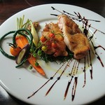 calm - ③佐賀産ふもと鶏のソテー