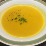 ラ　ブーシュリー　グートン - ランチ最後の日南瓜のスープ