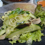 焼肉 大和 - ゆでガツ刺