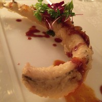 アルポルト - 穴子のフリット カレーとシェリービネガーのソース