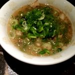 俺式 純 - チューシューつけ麺(汁）