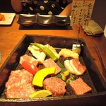 BAKURO - 焼肉盛り合わせ(別盛)