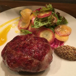 ビビ 立川本店 - イベリコ豚のハンバーグ。