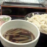 まる政 - 鴨汁うどん（鴨スライス付）