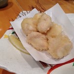 すし半澤 - フグの白子の天ぷら