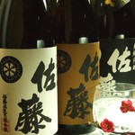 本格焼酎 常時20種以上取り揃えております