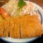トンカツ 浅井 - ロースカツUP