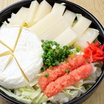 [New signature dish] Everyone's favorite Camembert mochi mentaiko monja