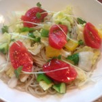 おおもり - 裏メニュー。此れに胡麻だれ入れて食べます