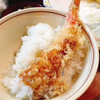 菊屋 - 天ぷらに鰻のたれ♪