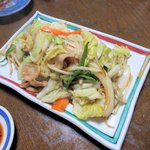 亀善 - 野菜炒め2016.06.27