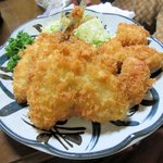 亀善 - アジフライ2016.06.27