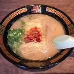 一蘭 泉大津店 - 超こってり 秘伝のタレ基本 青ネギ ニンニク入