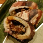和庵 - 【ランチ】生スルメイカ焼き：肝がウマウマ