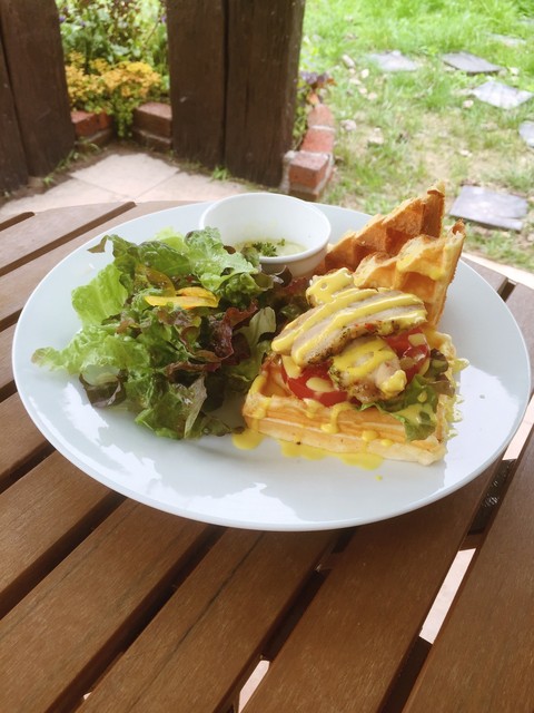 SoRa cafe feat.waffle cafe Sign（ソラカフェ） - 仙北町（カフェ）の写真